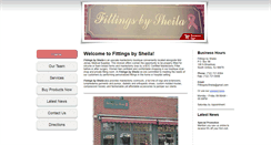 Desktop Screenshot of fittings-by-sheila.com