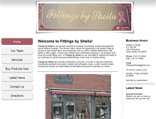 Tablet Screenshot of fittings-by-sheila.com